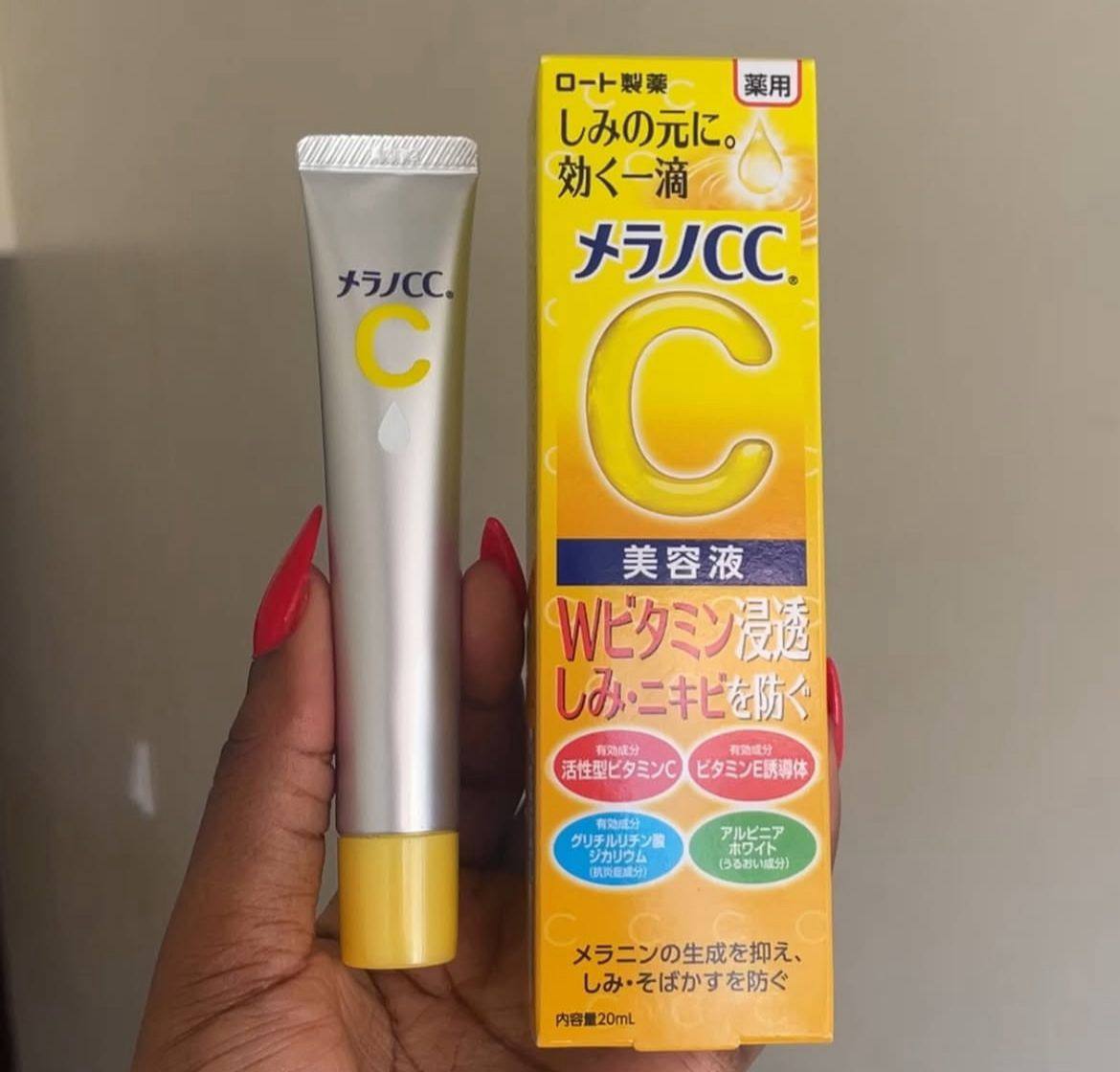 Melano CC® Sérum Essence – Sérum de Vitamina C Pura para Ação Antioxidante Que Clareia A Pele E Controla A Oleosidade 20G