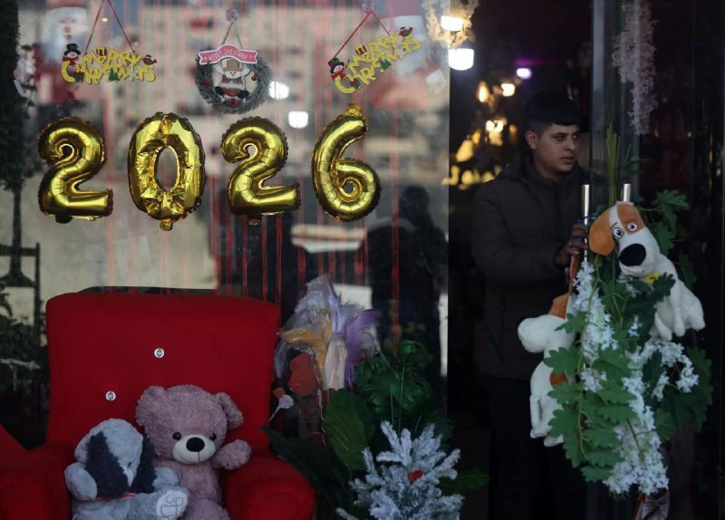 صور من شوارع مدينة غزة مع نهاية عام 2025....