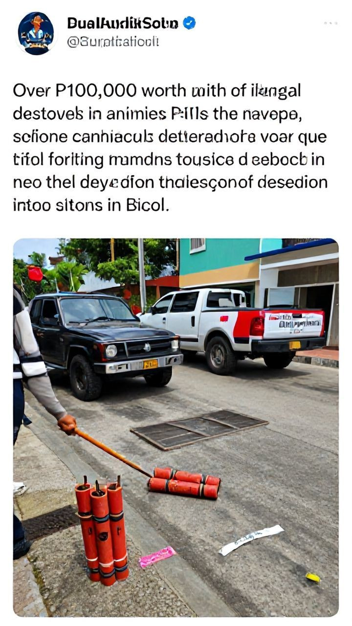 Over P100,000 worth of illegal firecrackers destroyed in Bicol