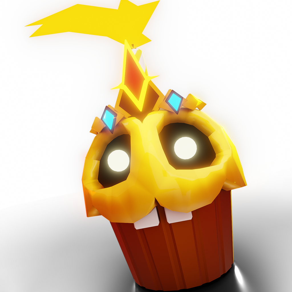 Golden Cupcake