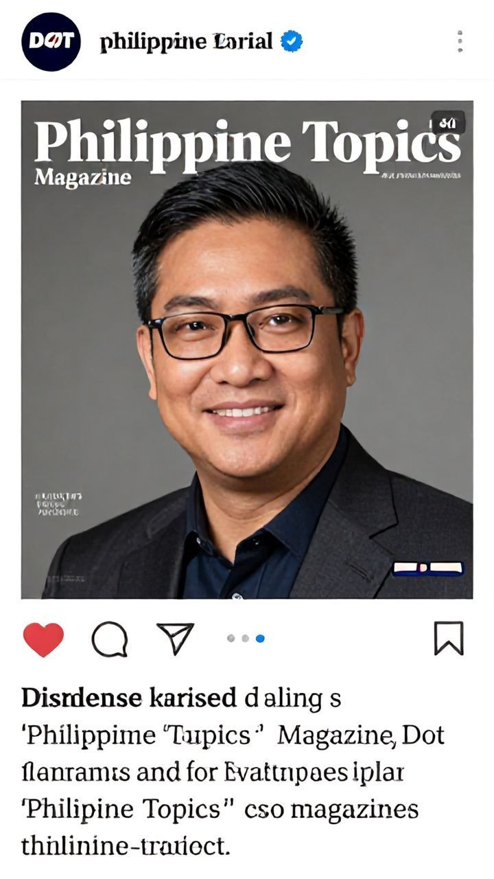 DOT denies links to ‘Philippine Topics’ magazine