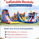 🌟 Your theme sets the vibe — the inflatables bring it to life