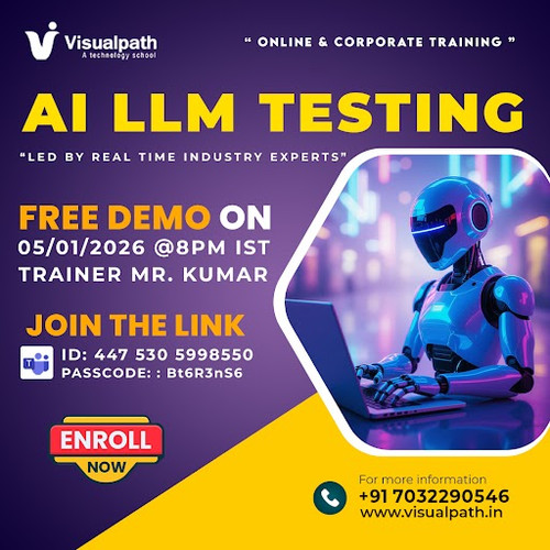 AI LLM Testing Online Free Demo Join on January 05th.jpg