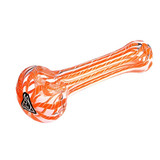 Pipe de Vidro Glass Inside Color Line Squadafum Laranja (1)