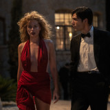 Margot Robbie plays Nellie LaRoy and Diego Calva plays Manny Torres in Babylon from Paramount Pictur
