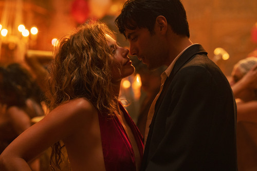 Margot Robbie plays Nellie LaRoy and Diego Calva plays Manny Torres in Babylon from Paramount Pictur.jpg