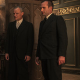 Flea plays Bob Levine and Cutty Cuthbert plays Jimmy in Babylon from Paramount Pictures.