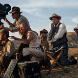 Spike Jonze plays Otto Von Strassberger, Lukas Haas plays George Munn and Robert Clendenin (back) pl