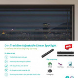 den thanh ray nam cham chieu diem led philips trackline ad linear spotlight 10w 24d gm 3000k 48v dc 