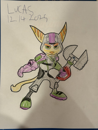 Ratchet from Ratchet & Clank with the Colors of Buzz Lightyear.jpg