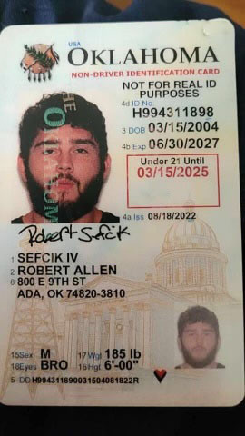 Robert Allen Sefcik license image.jpg