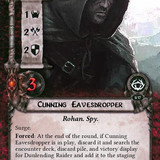 Cunning Eavesdropper Front Face