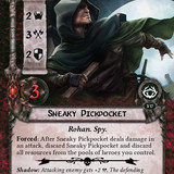 Sneaky Pickpocket Front Face