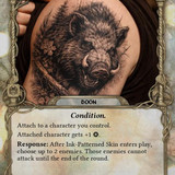 Ink Patterned Skin Boon Front Face