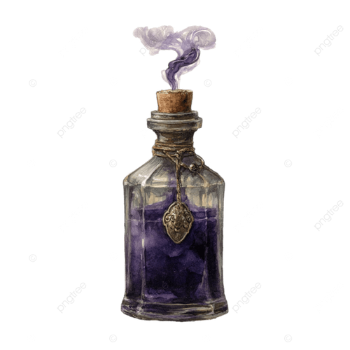 pngtree gothic medieval potion bottle illustration png image 16513509.png