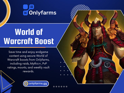 As a result, you can save a ton of time and start playing the sections of the game that you enjoy the most. A World of Warcraft boost can get you there in a matter of days, regardless of whether you are creating a new character or simply want to complete the last stages on an existing one.

Click here for more info: https://onlyfarms.gg/category/wow

Read Our Blogs:
https://is.gd/ekJnzZ
https://v.gd/jRIoHz
https://tinyurl.com/2ayywxtq

More Links:
https://is.gd/0zc476
https://v.gd/CBLYhU
https://tinyurl.com/22bkx3al