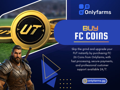 Some gamers search for ways to purchase FC coins from other websites because they don't have enough time to play matches all day. But you have to exercise extreme caution. The game developers may deactivate your account if you purchase coins from unreliable sources.

Click here for more info: https://onlyfarms.gg/category/fc-26/coins

Read Our Blogs:
https://is.gd/ekJnzZ
https://v.gd/jRIoHz
https://tinyurl.com/2ayywxtq

More Links:
https://is.gd/0zc476
https://v.gd/CBLYhU
https://tinyurl.com/22bkx3al