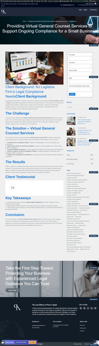 screencapture paulappellaw providing virtual general counsel services to support ongoing compliance .png