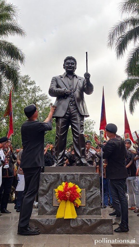 Long Live 'Da King' FPJ statue unveiled on his   21st death anniversary