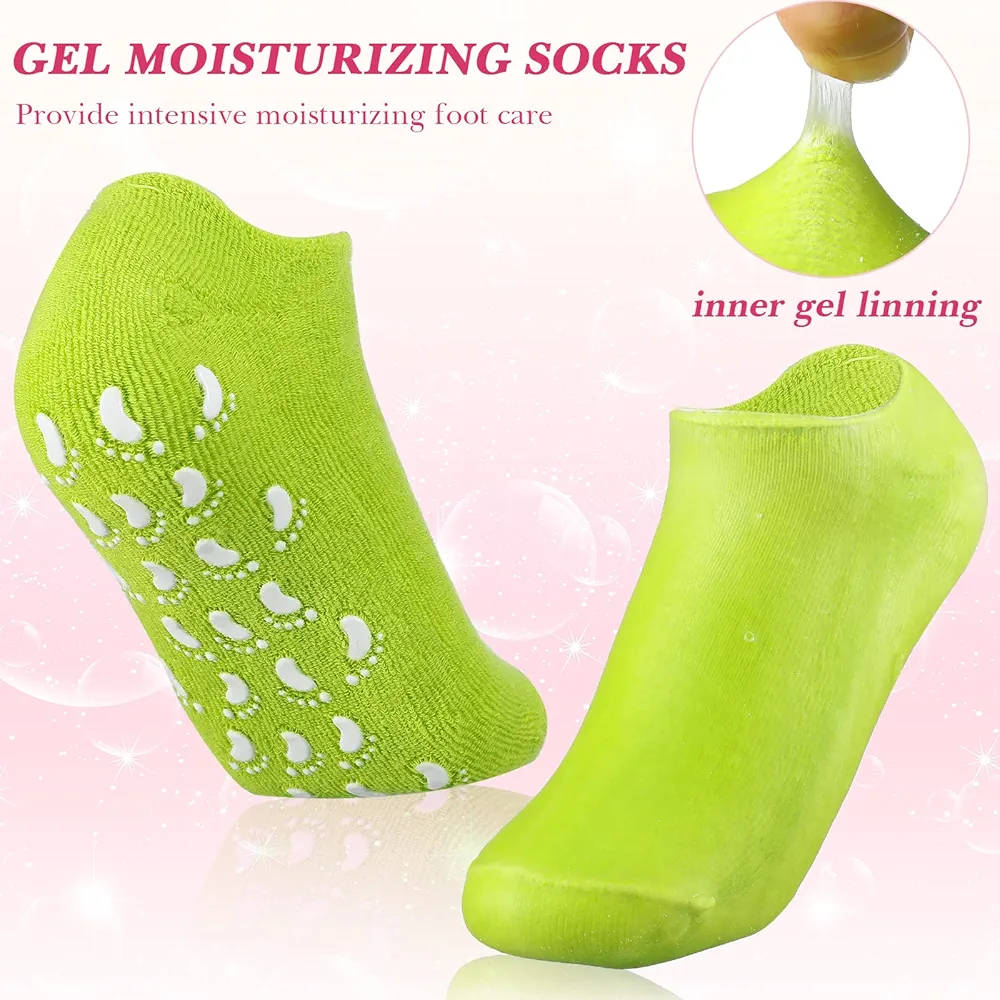 Moisturizing silicone foot socks 2