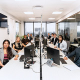 Royal York Property Management team working at Toronto headquarters.