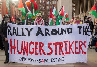 مظاهرة في مدينة مانشستر البريطانية إحياء لذكرى الانتفاضة الأولى ونصرة لغزة....