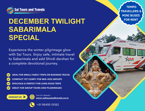 Sai Tours ensures smooth and secure devotional travel this December.