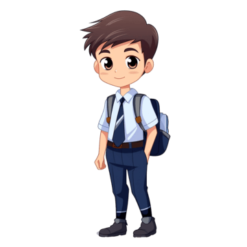 pngtree character high school student in school uniform png image 11495681.png