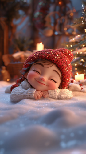 surajarts a cute baby girl in 3d animation style smiling happil bb3d8cb9 db3f 4e9c 9960 1d613d2d02dd.jpg