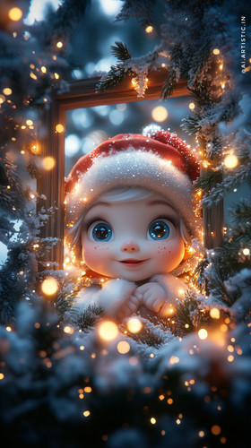 surajarts a cute christmas baby in 3d animation style smiling h c2febc0c 56b4 40ea 9a19 57fa0f2b03a8.jpg