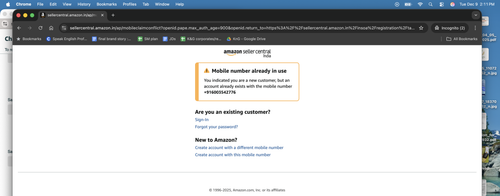 mobile number error , while creating a new account..png