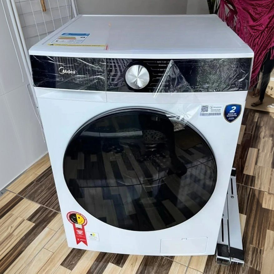 Lava e Seca 11kg Branca Midea Master Clean Conectada MFM01D110WB/WKBR04-127v