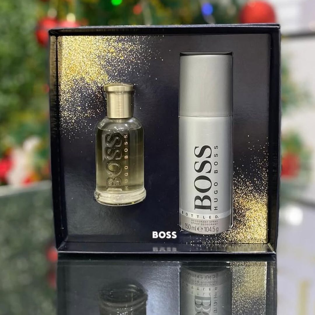 Hugo Boss Kit Boss Bottled Edt 50ml Y Deso 150ml