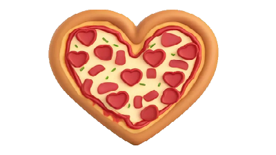 pizza shaped like a heart.png