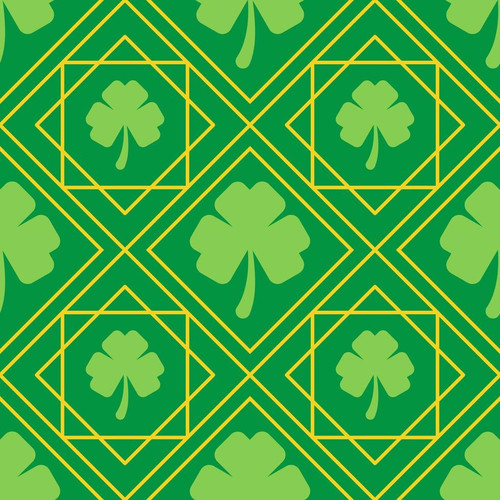 st patrick s day clover seamless pattern illustration for lucky spring design with shamrock green cl.jpg
