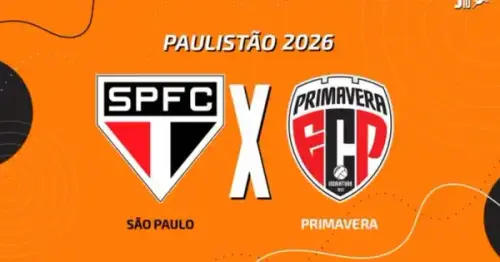 São Paulo x Primavera; Saiba onde assistir