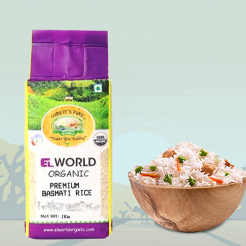 Organic basmati rice | Elworldorganic.png