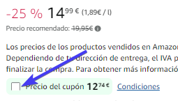 cupón amazon