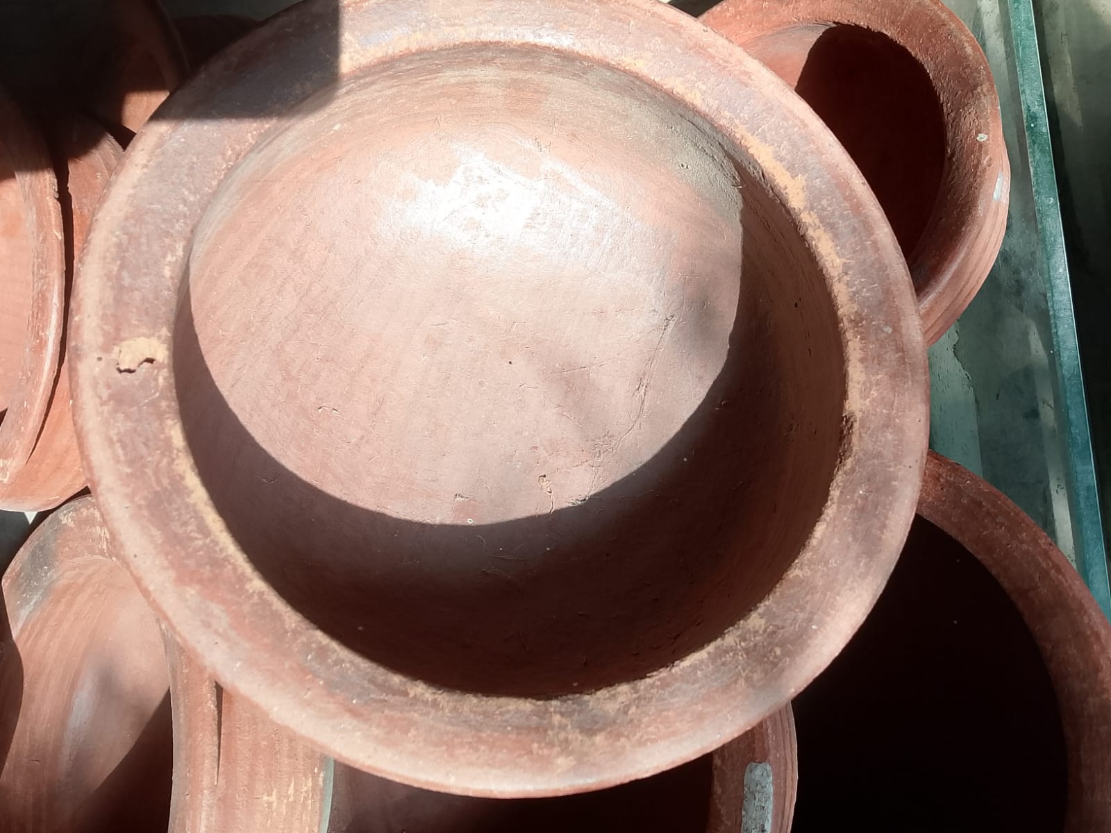 Manchatti clay curry pot -medium size (without seasoning)