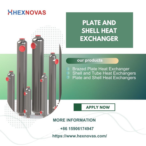 Plate and Shell Heat Exchanger High Efficiency by Hexnovas.jpg
