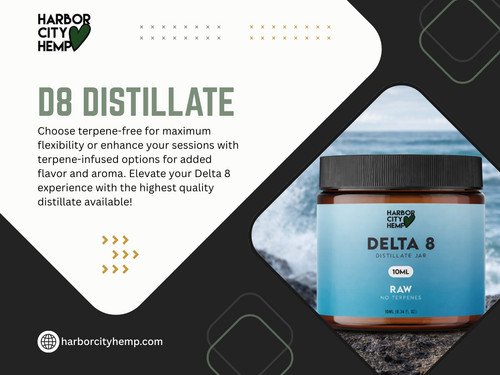 Testing and lab reports are not just paperwork. They are the foundation of quality in D8 distillate products. Whether sourcing small quantities or Bulk d8 distillate, verified lab results provide clarity, confidence, and stability.

Click here for more information: https://harborcityhemp.com/product/delta-8-distillate/

Harbor City Hemp

Address: 186 Specialty Pt, Sanford, FL 32771, USA
Phone: +1-619-639-4386

Read Our Blogs:
https://v.gd/azX2O8
https://is.gd/EmE0N7
https://tinyurl.com/29fgcezf

More Links:
https://tinyurl.com/2ym62s9v
https://v.gd/Ugg2W5
https://is.gd/qBAlBT