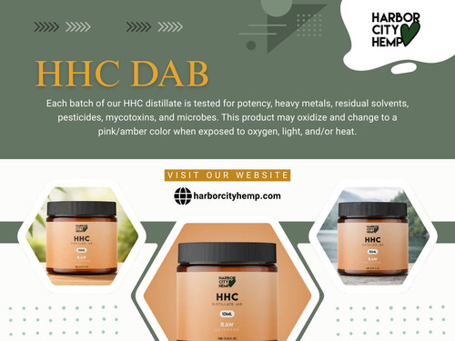 HHC Dab is thick by nature. Its movement changes depending on temperature and how long it sits. In bulk form, that behavior becomes more noticeable. Improvised tools usually trap more material than expected. Over time, those small losses add up.

Click here for more information: https://harborcityhemp.com/product/hhc-distillate/

Harbor City Hemp

Address: 186 Specialty Pt, Sanford, FL 32771, USA
Phone: +1-619-639-4386

Read Our Blogs:
https://tinyurl.com/2y549vc5
https://v.gd/jcaq8Z
https://is.gd/VyWX7J

More Links:
https://tinyurl.com/25cfhy98
https://v.gd/m7N3SJ
https://is.gd/qBAlBT