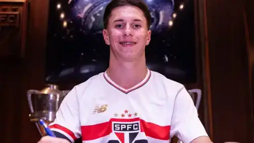 OLHO NELE! São Paulo assina contrato com joia da base e fixa multa astronômica