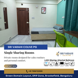 Private accommodation supports productivity and peace of mind.