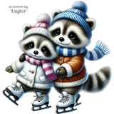 Couple Racoons 01 jjtaicreates vi