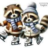 Couple Racoons 03 jjtaicreates vi