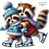 Couple Racoons 04 jjtaicreates vi