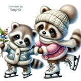 Couple Racoons 06 jjtaicreates vi