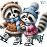 Couple Racoons 09 jjtaicreates vi