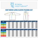 14. KNIT MENS LONG SLEEVE PAJAMA SET MEASUREMENT SPEC 01